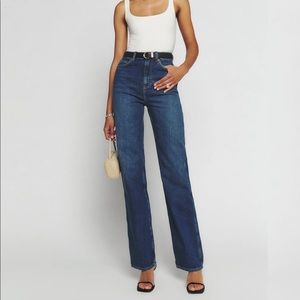 Reformation - Wilder High Rise Wide Leg Jeans